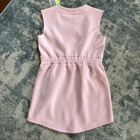 All in Motion Girls Active Dress Pink Airy Sleek Sleeveless Stretch NEW Medium 8 - Picture 6 of 7